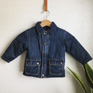 *SOLD*Vintage Kids Denim Barn Coat size 2T